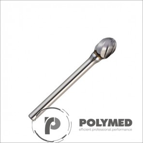 Freze carbid extradure pentru turbina, sferice - Polymed