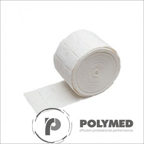 Tampoane celuloza albita, fara clor, 5 cm x 4 cm, rola de 1000 bucati