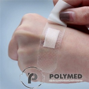 Plasturi transparenti, 19 mm x 72 mm