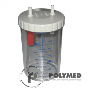 Vas colector cu capac New Aspiret, Askir, Hospivac - Polymed
