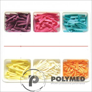 Pene interdentare din lemn, asortate - Polymed