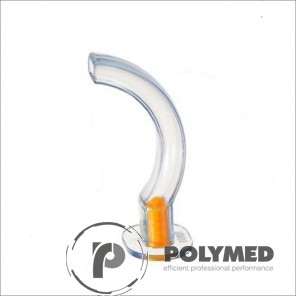 Pipa Guedel, marimea 3, galben, 90 mm