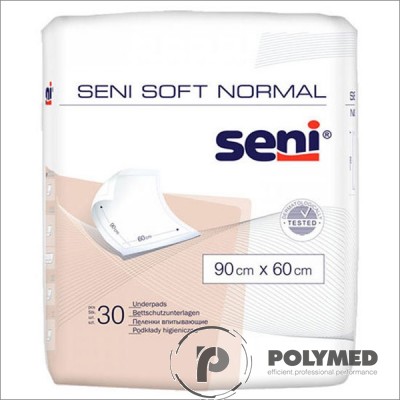 Aleze igienice Seni Soft Normal, 90x60, 30 buc. - Polymed
