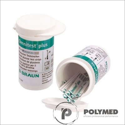 Teste glicemie Omnitest Plus Strips - Polymed