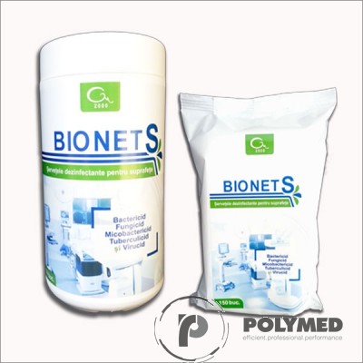 Servetele dezinfectante Bionet S